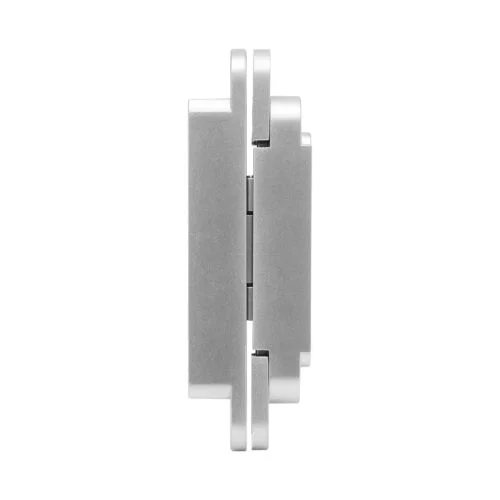2 Pack- 6 Inch Silver Invisible Door Hinges Heavy Duty Zinc Alloy Hidden Hinges