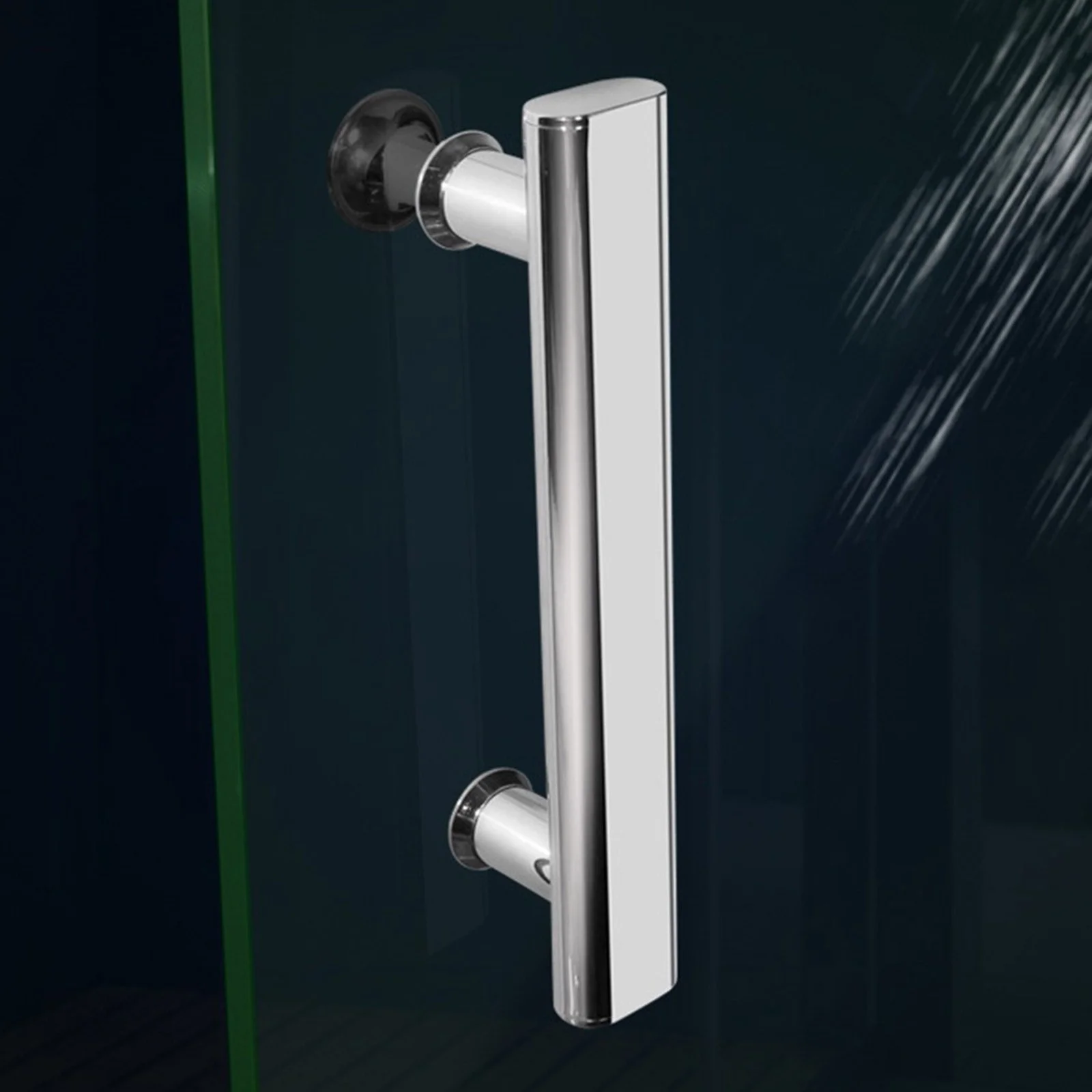 Stainless steel Chrome Shower Door Handles or Knobs for Shower Enclosures 220mm