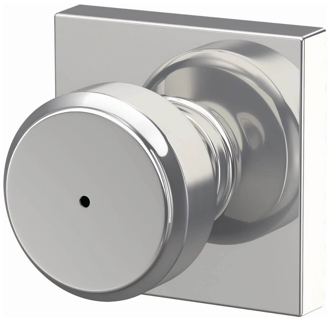 Schlage F40-Bwe-Col Bowery Privacy Door Knob Set - Chrome