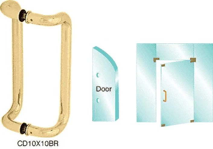 CRL CD10X10BR Brass 10