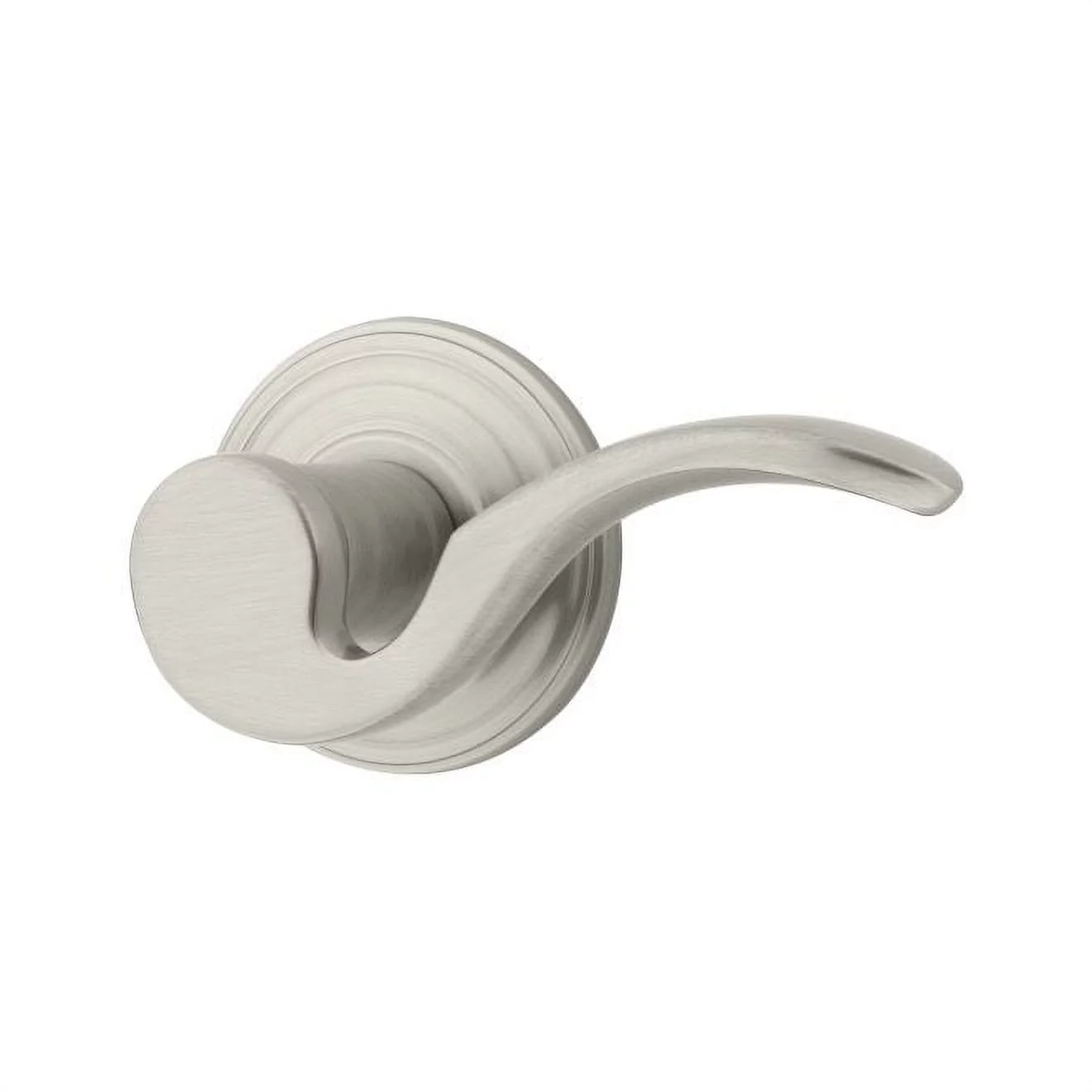 Kwikset Brooklane Lever Half Dummy in Satin Nickel