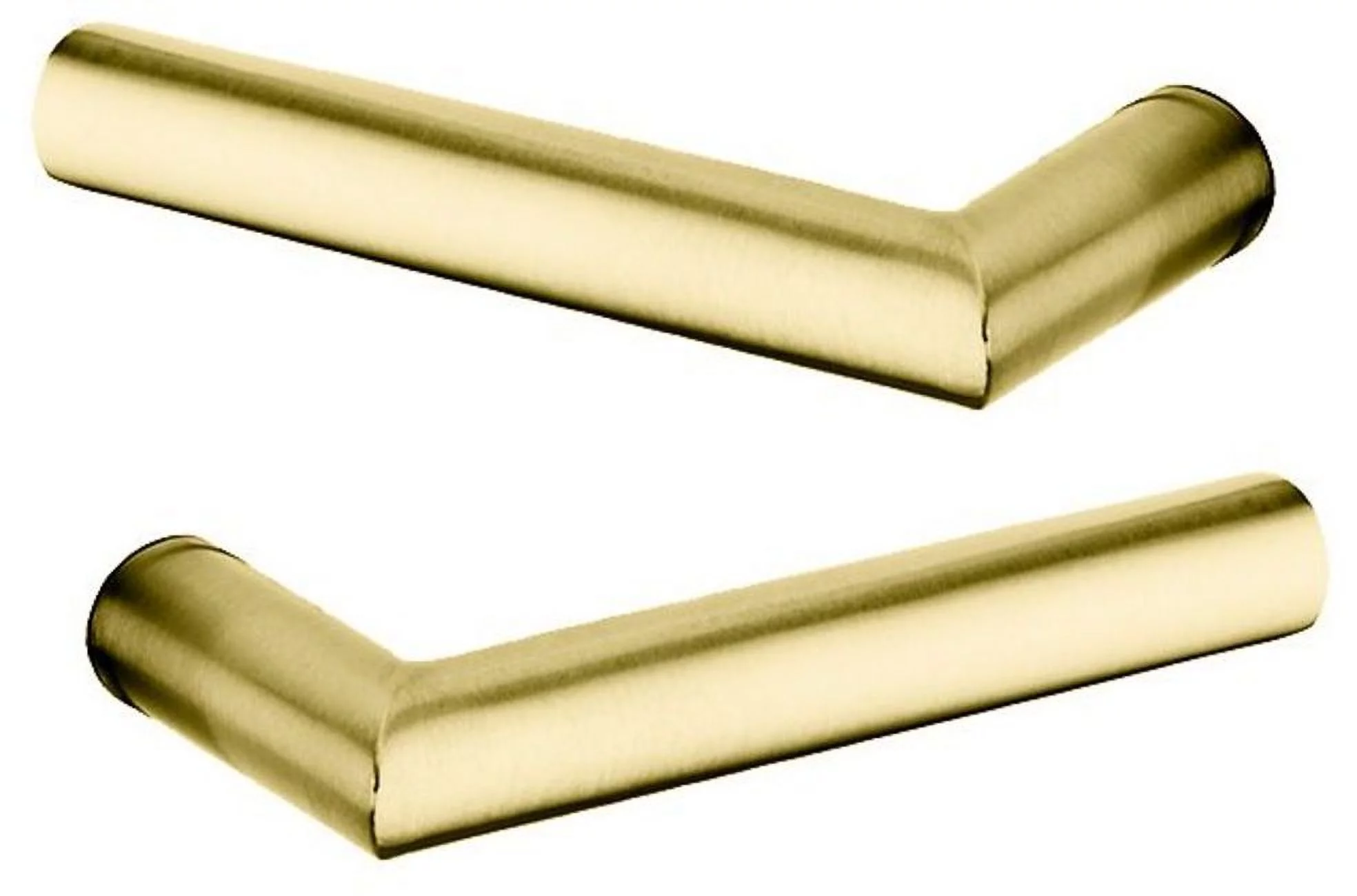 Baldwin Estate 5173044MR Pair 5173 Lever Less Rose, Lifetime Satin Brass