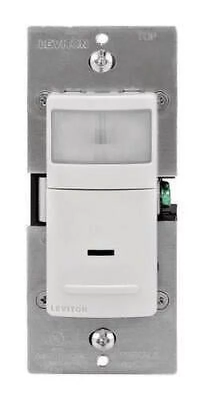 Leviton Decora 2.5 amps Single Pole Motion Sensor Switch White 1 pk