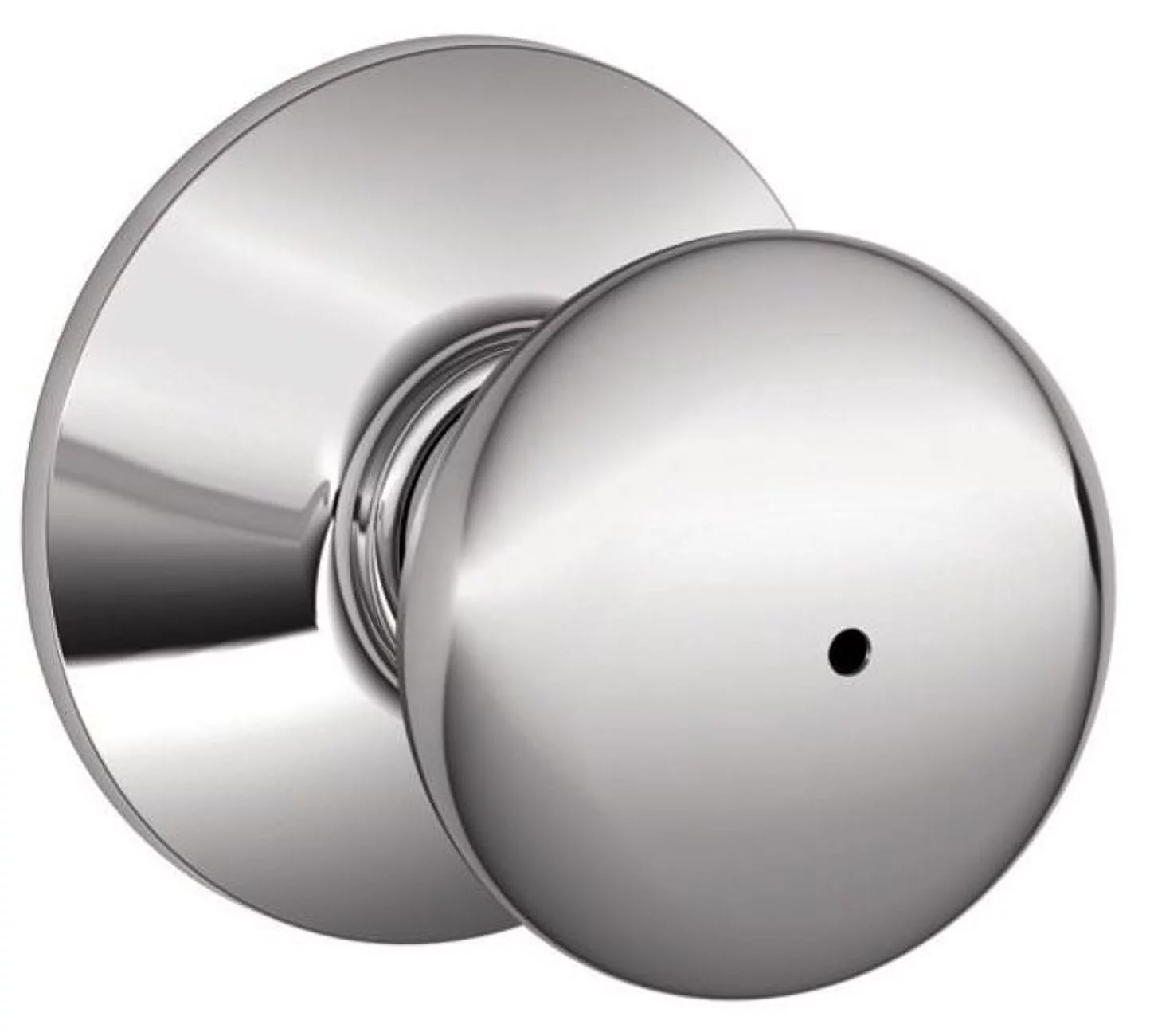 Schlage F40PLY625 Plymouth Privacy Knob, Bright Chrome