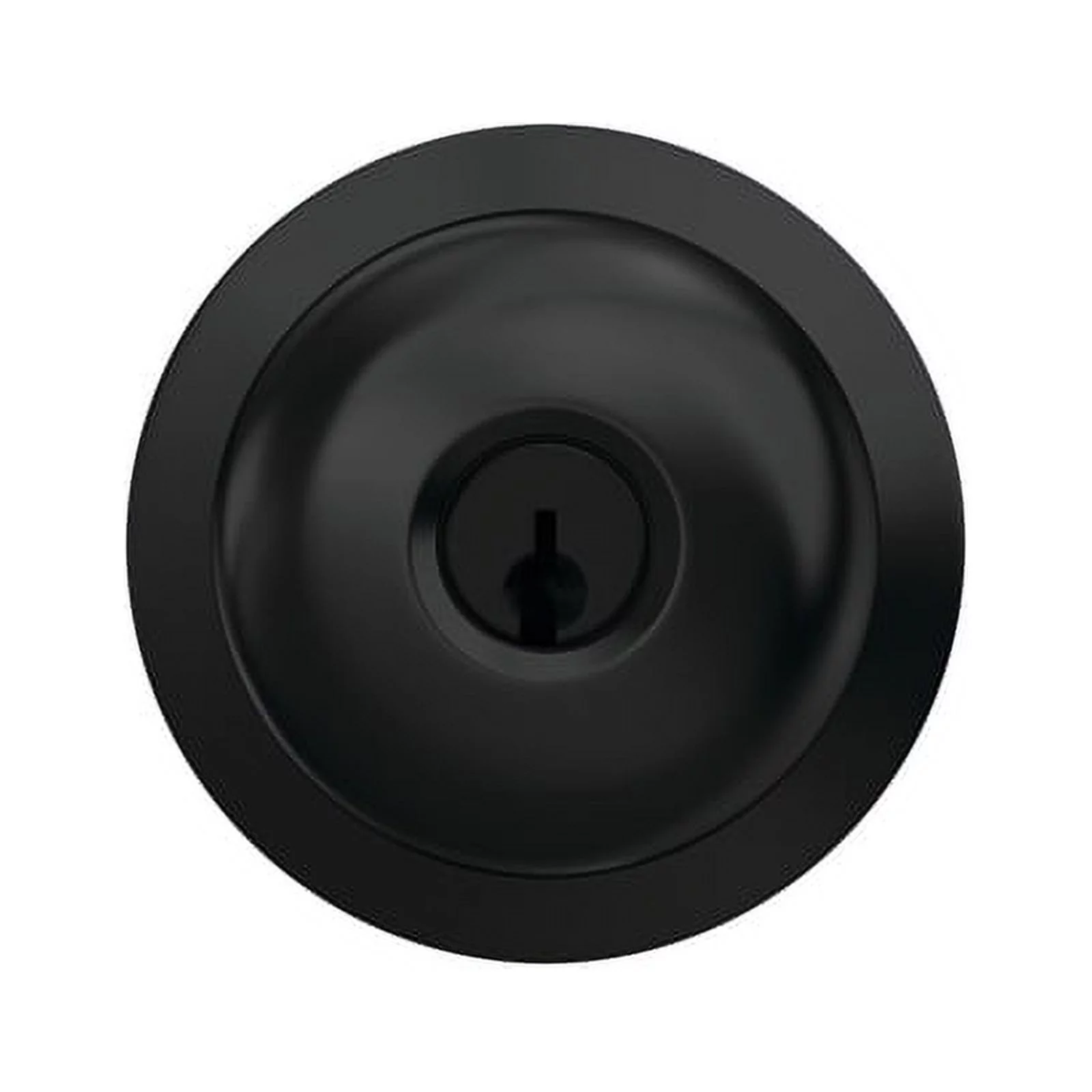 Schlage F-Series Plymouth Matte Black Entry Knobs Right or Left Handed