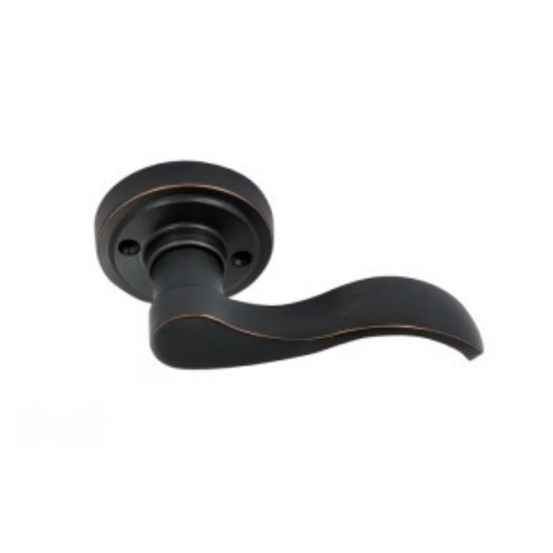 Better Home Products 65310BRT Twin Peaks Entry Door Lever Dummy RT Oil Rubbed Bronze