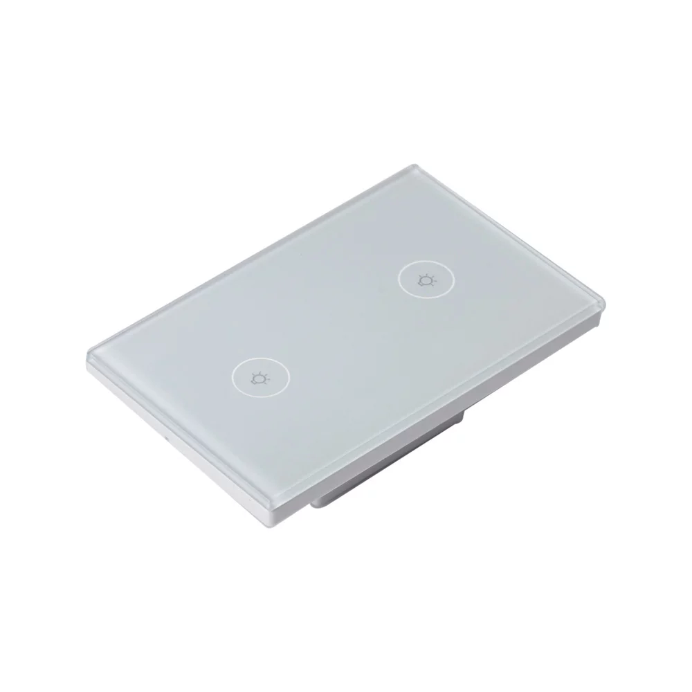 axGear WiFi Smart Wall Touch Light Switch Glass Panel Wireless Remote Control
