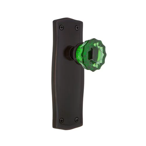 Nostalgic Warehouse Pracre_Sd_Nk Prairie Solid Brass Rose Single Dummy Door Knob - Brass