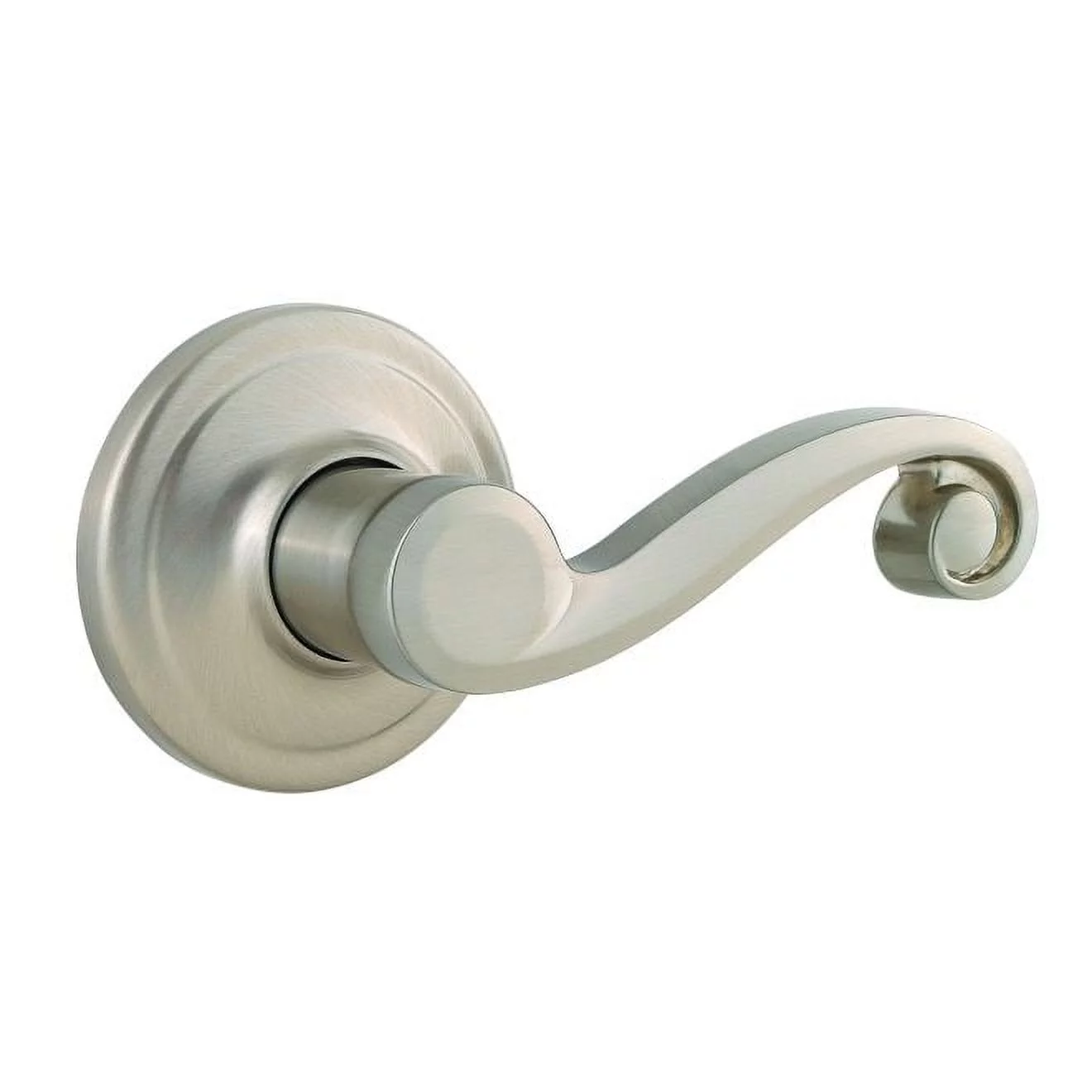 Kwikset Lido Lever Half Dummy in Satin Nickel