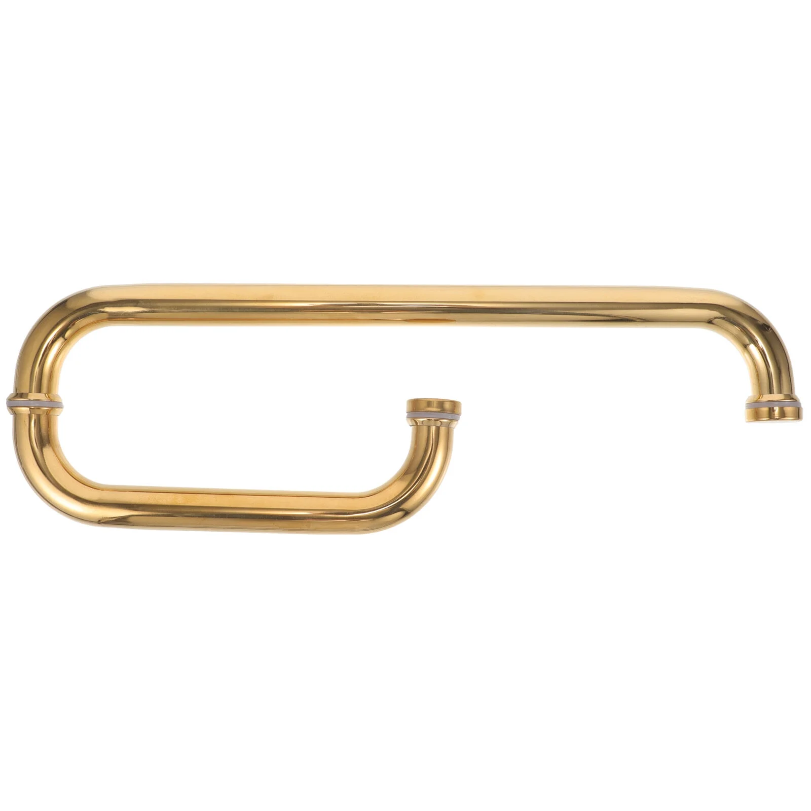 Yueyihe Metal Shower Door Handle Bathroom Door Replacement Handle Pull Back Handle for Shower Door