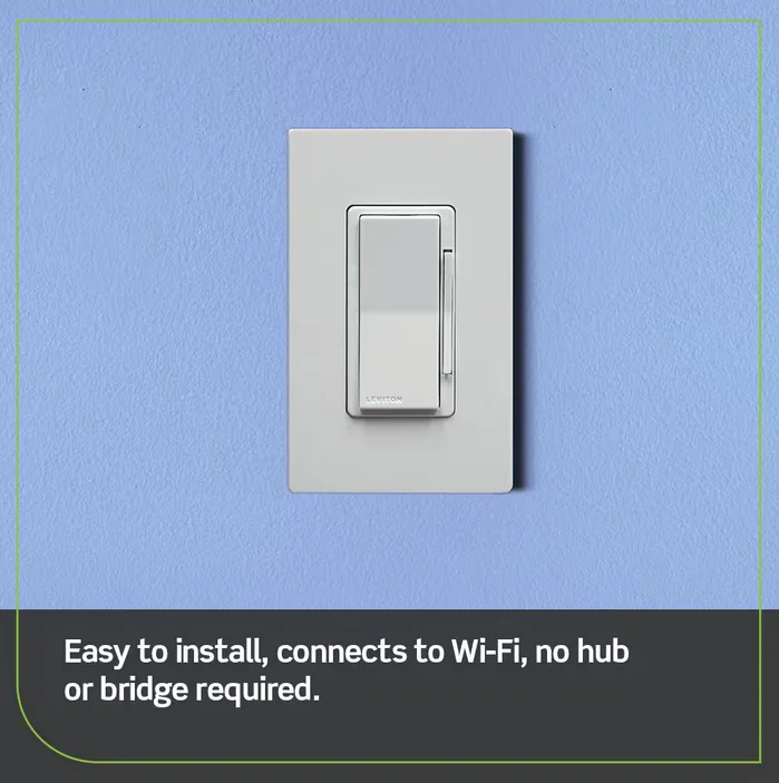 Leviton 3011261 Decora Rocker Fan Control Switch, White