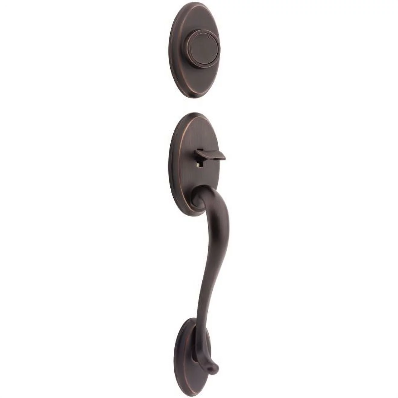 Kwikset 802SELIP-11P Shelburne Handleset in Venetian Bronze