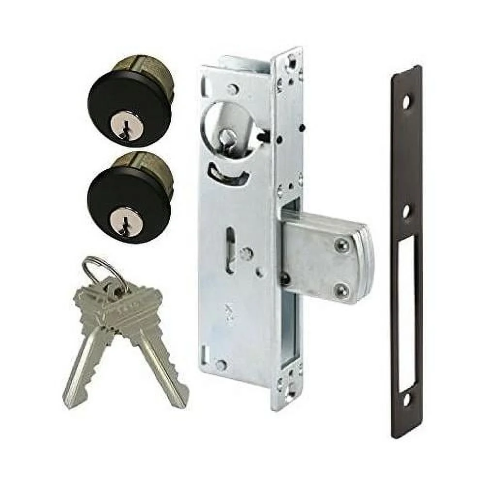 AR Rite Door Lock Mortise Deadbolt & Double Keyed Cylinder Set, In Duronotic (31/32