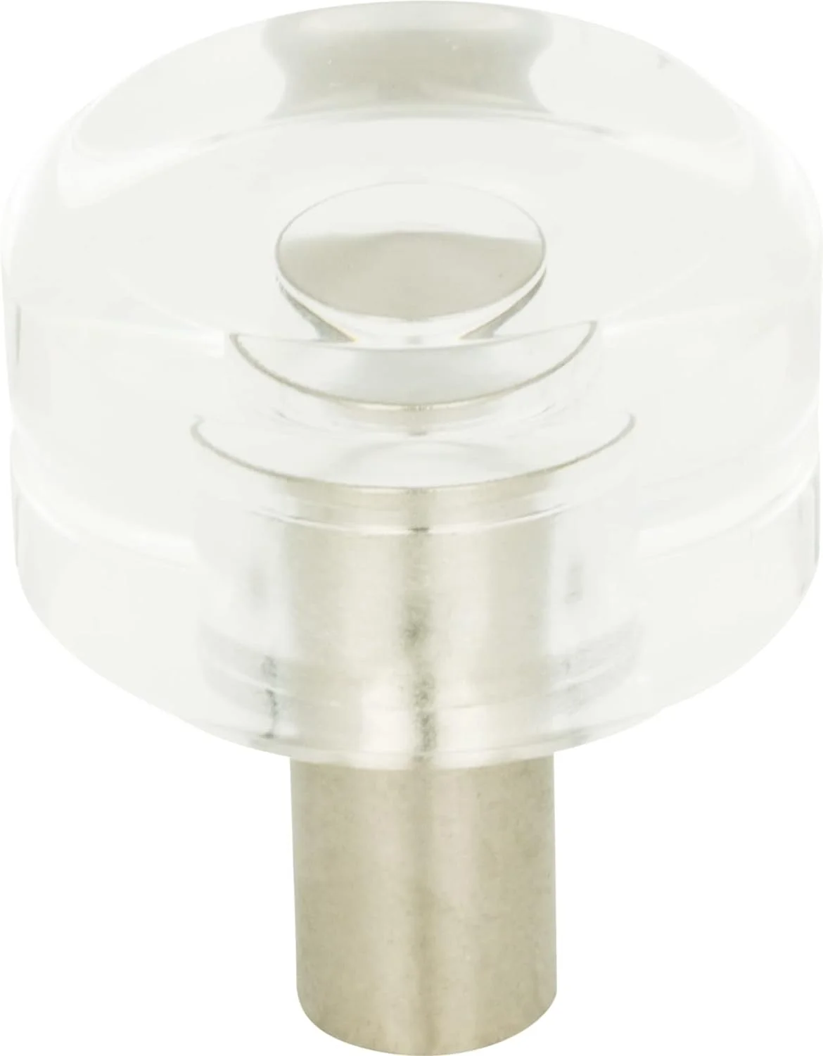 1-2/4-Inch Round Optimism Knob, Brushed