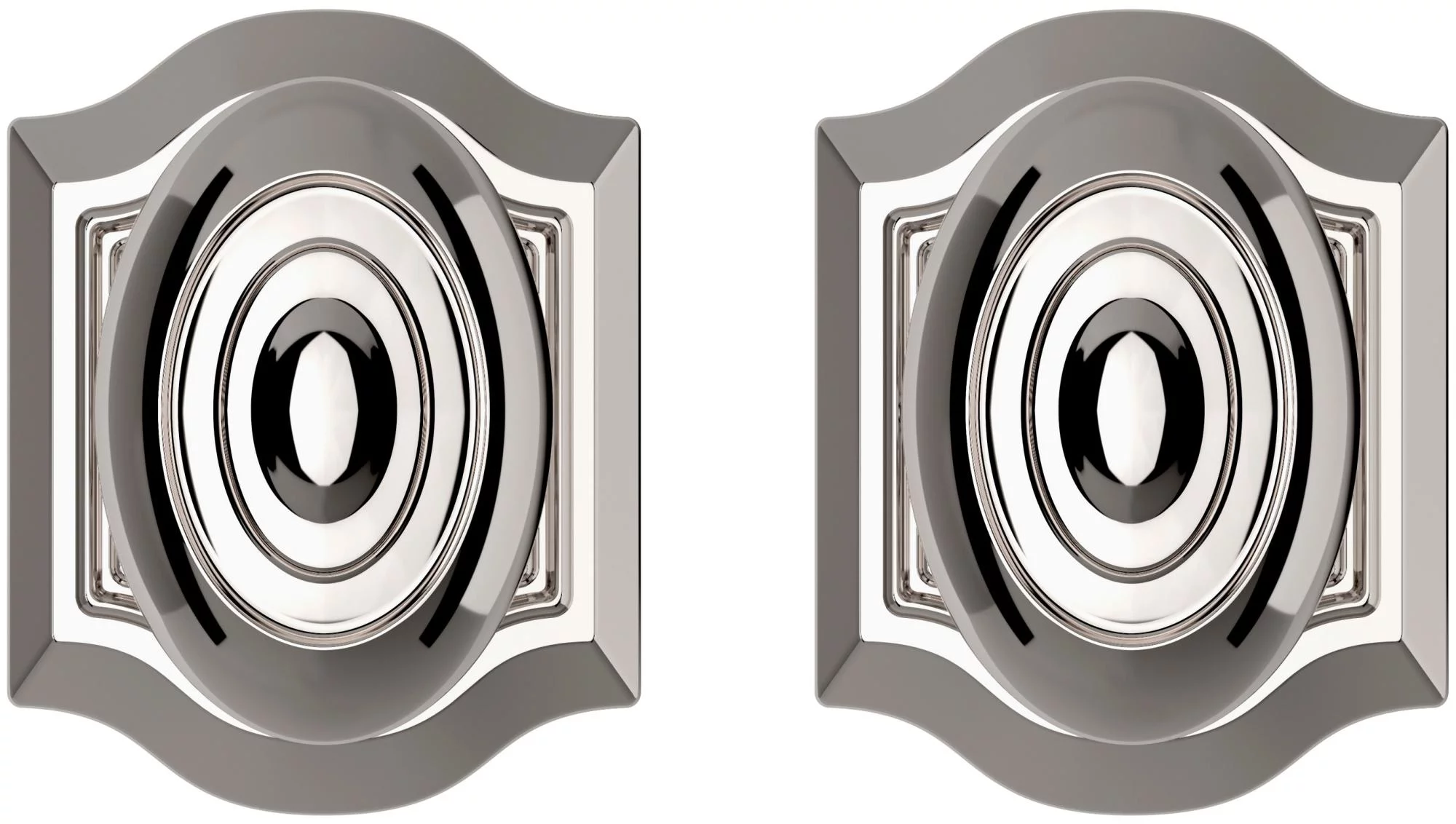 Baldwin 5077.Priv 5077 Privacy Door Knob Set - Bronze