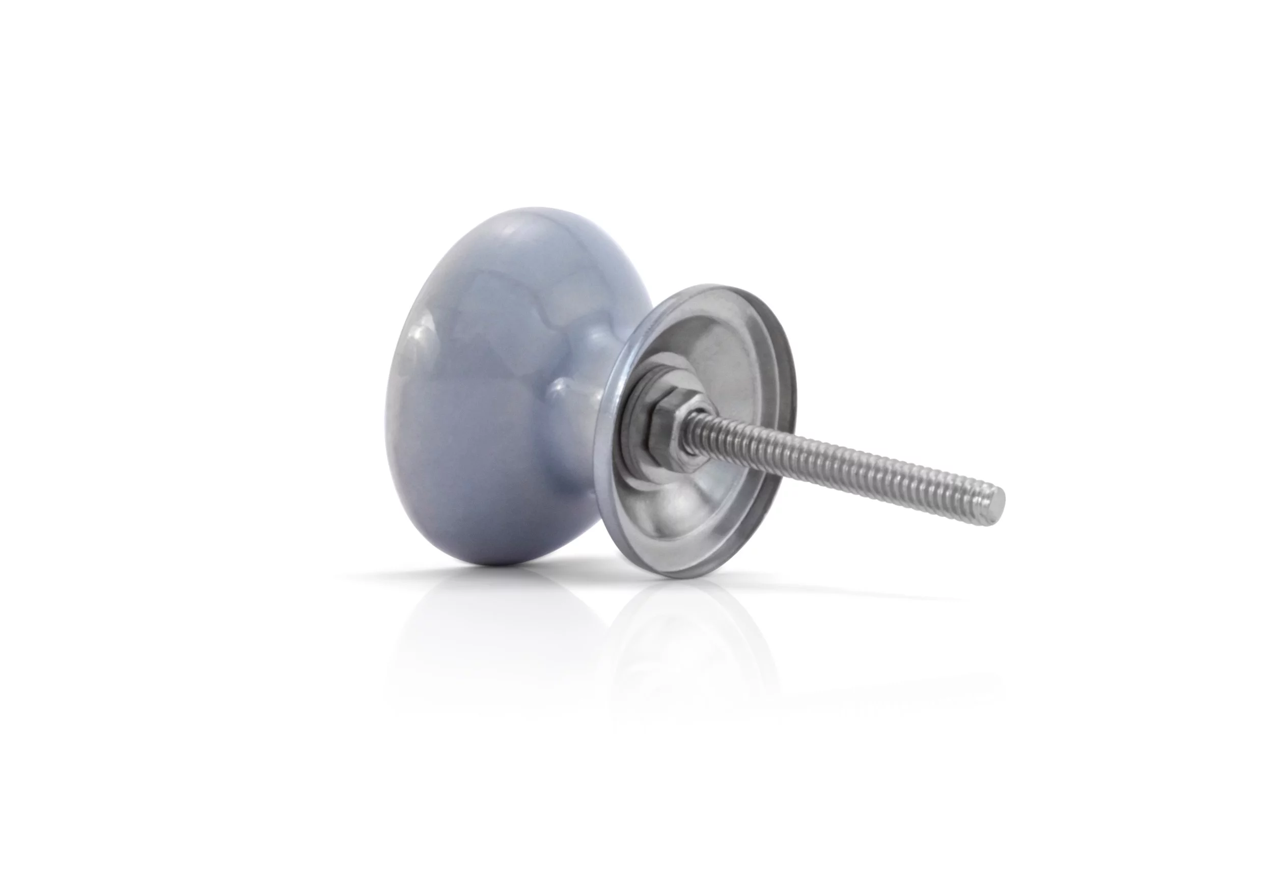 Mascot Hardware New Haven 1-4/7 In. Black Cupped Cabinet Knob - Pack of 10