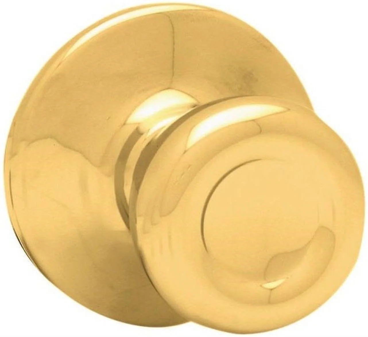 Kwikset 92001-092 Tylo Passage Lockset Knob, Polished Brass, Each