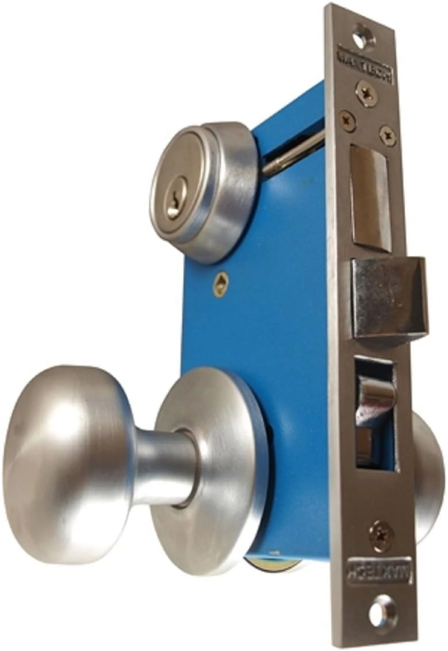 Marks 22Ac/26D RHR Chrome Key Lock Mortise Lock Set