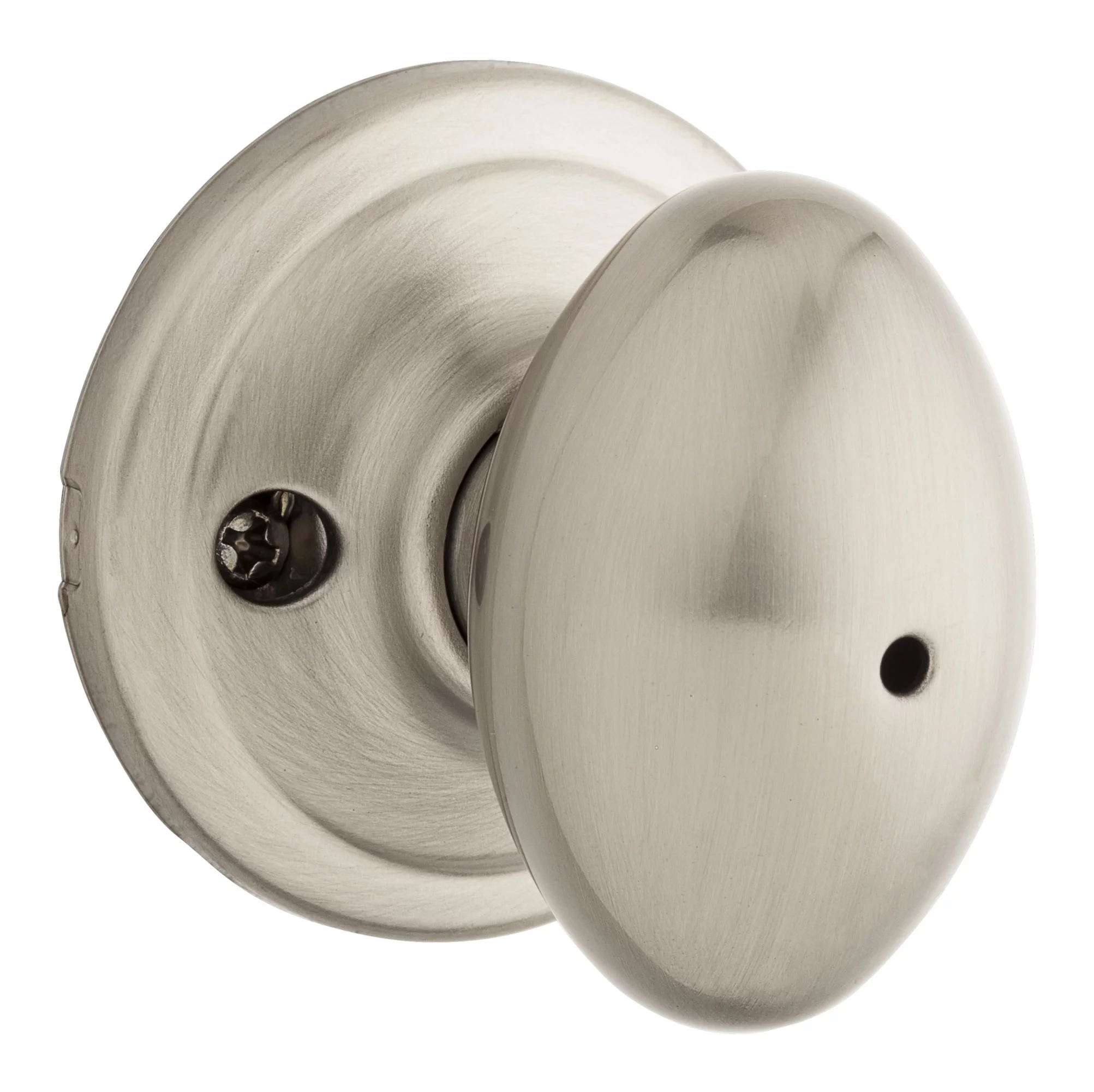 Kwikset 730L Signature Series Laurel Privacy Door Knob - Nickel