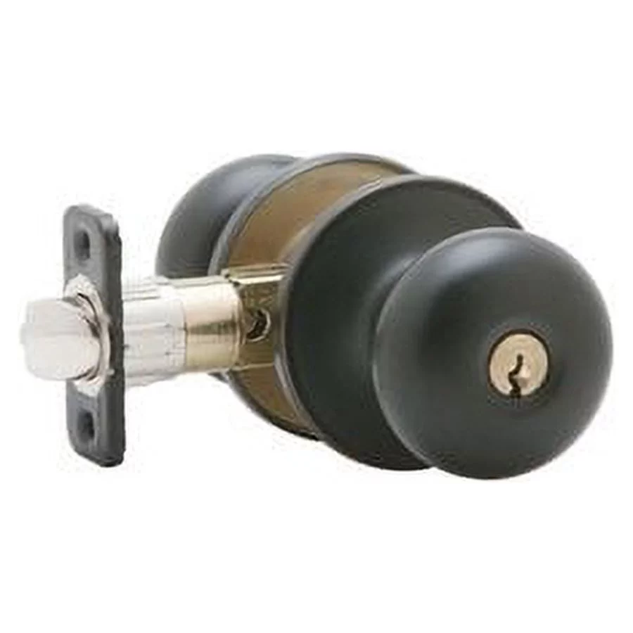 Dexter by Schlage J54VSTR716 Stratus Entry Knob, Aged Bronze