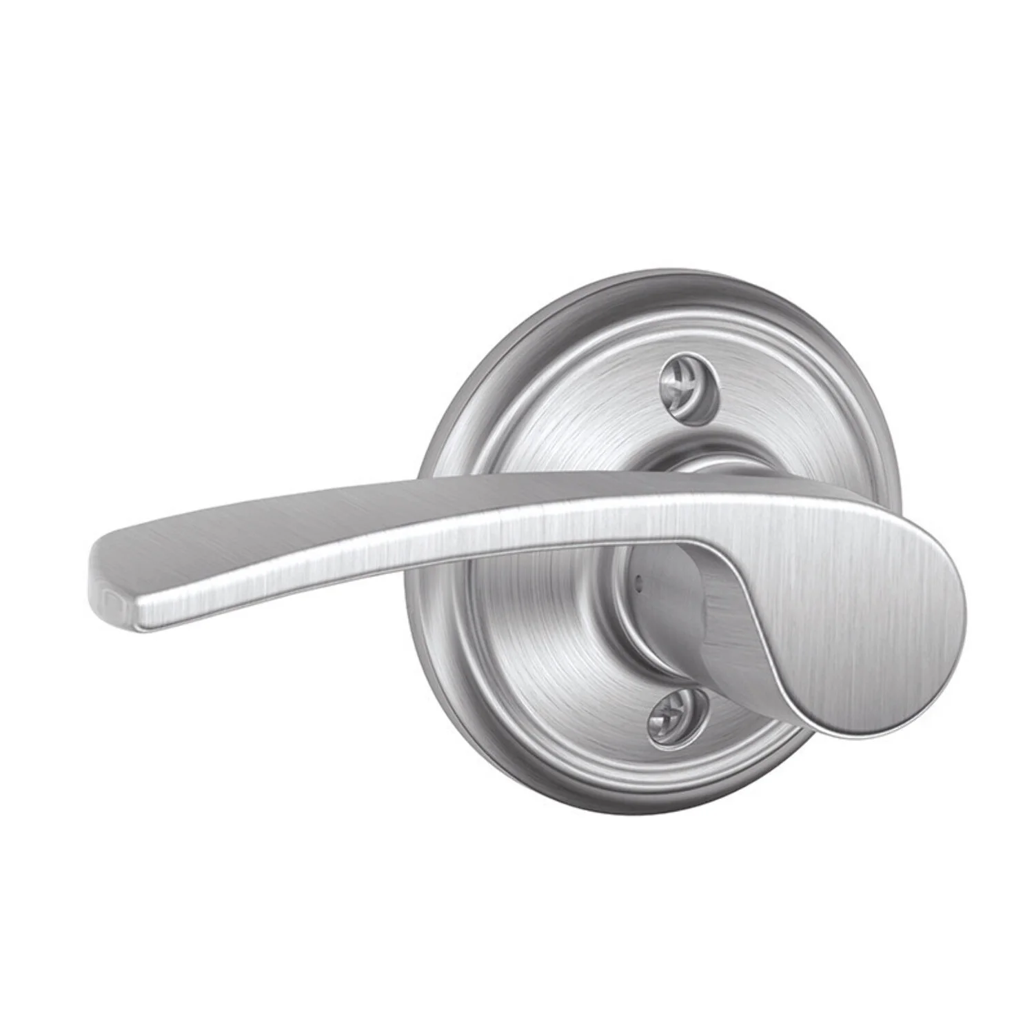 Schlage Residential F170 MER 626 LH Grade 2 Single Dummy Merano Lever Satin Chrome Finish