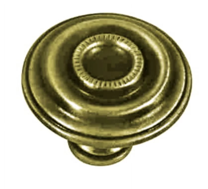 (10 Pack) Decorative Knob In Antique Brass 44mm Diameter L-P0549C-AB-A