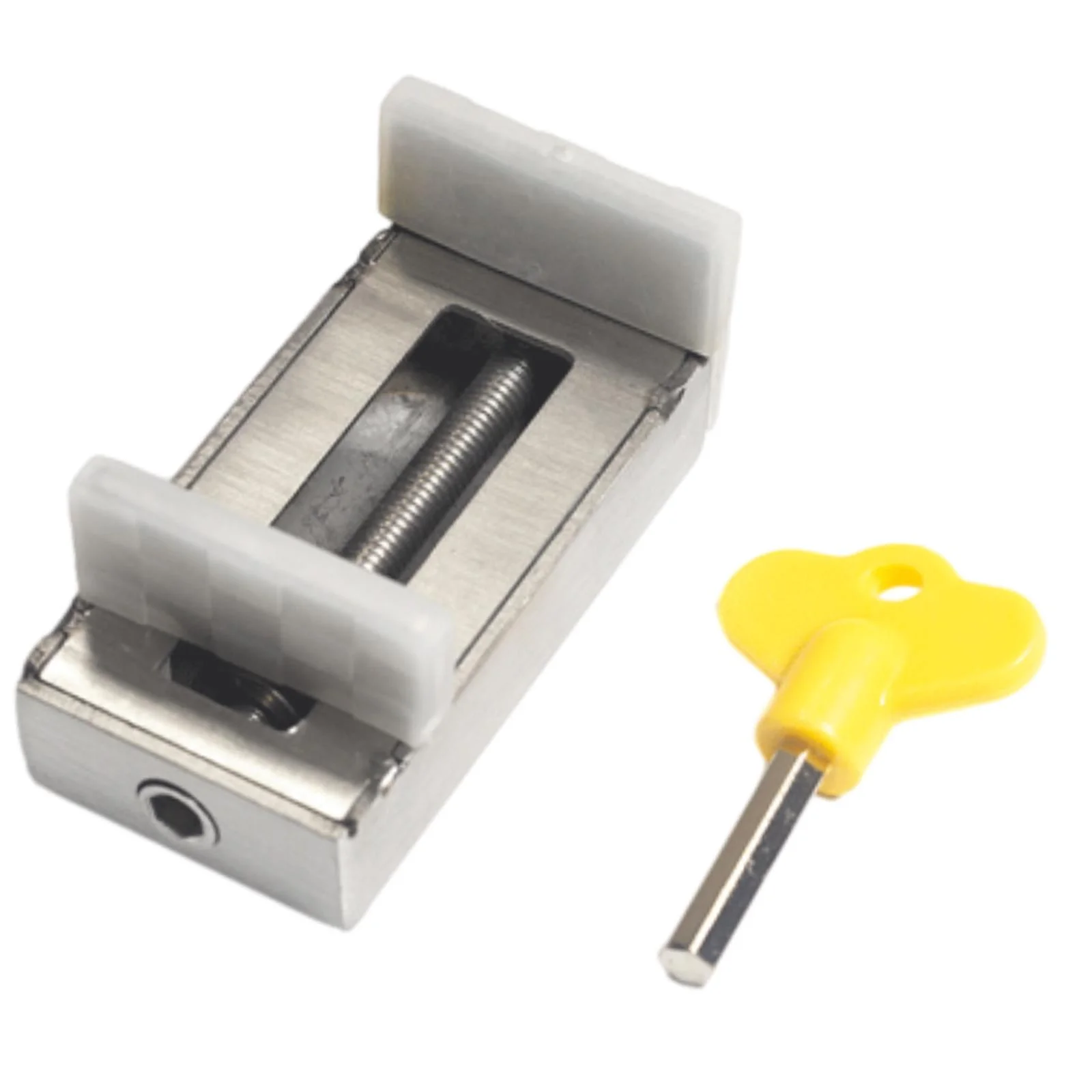 Menolana Sliding Window Limiter Window Stopper Wedge Theftproof with Key Easy to Install Hardware Door Lock Window Lock for Home Patio