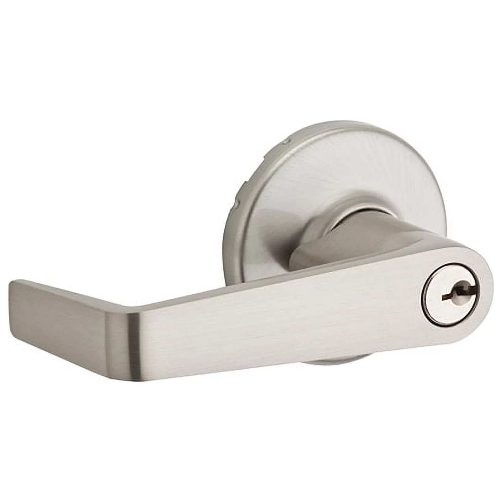 Kwikset 781Knl Kingston Reversible Storeroom Door Lever Set - Nickel