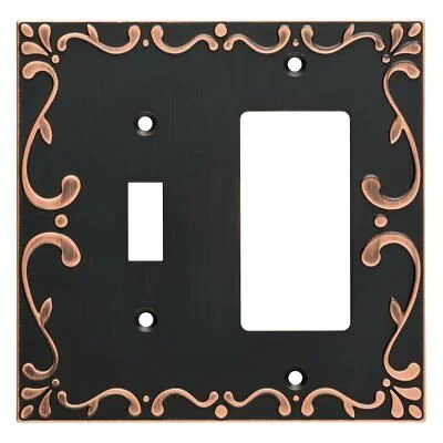 Franklin Brass Classic Lace Switch/Rocker Wall Plate
