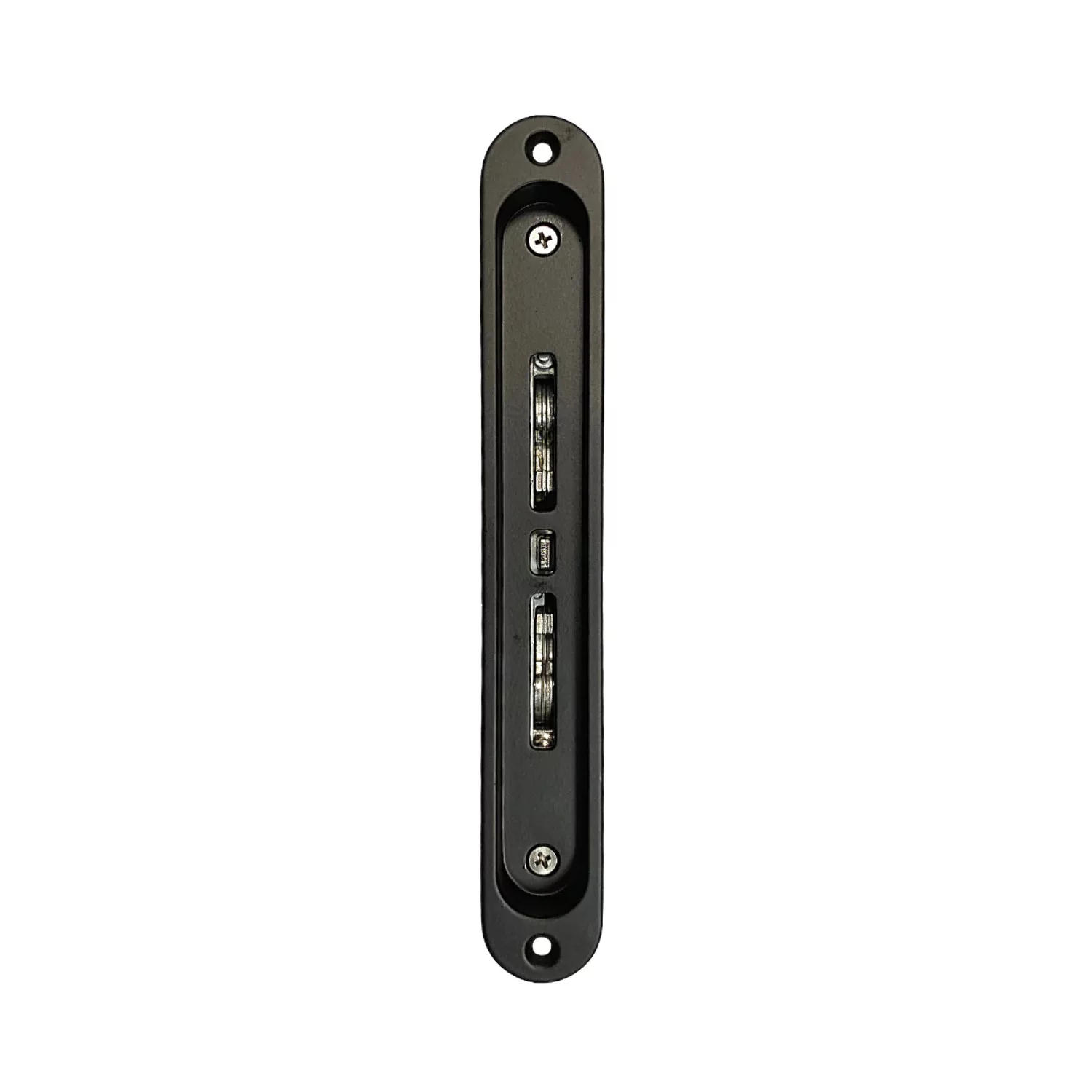 Interlock 2 Point Mortise Lock For Sliding Patio Door with Black Cover