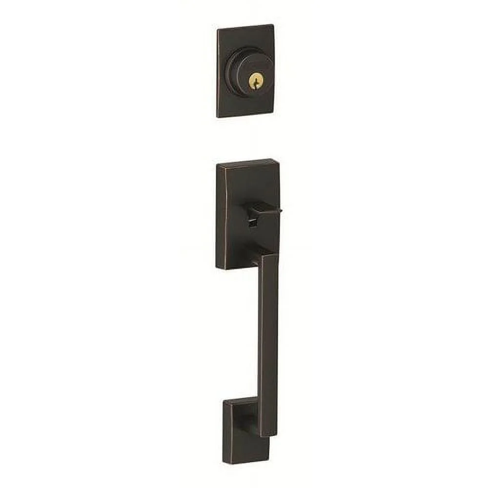 Schlage F62-Cen-Mer-Rh Century Right Handed Sectional Double Cylinder Keyed Entry