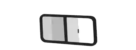 CRL VW8366 Universal Non-Contoured Horizontal Sliding Window 37-1/4