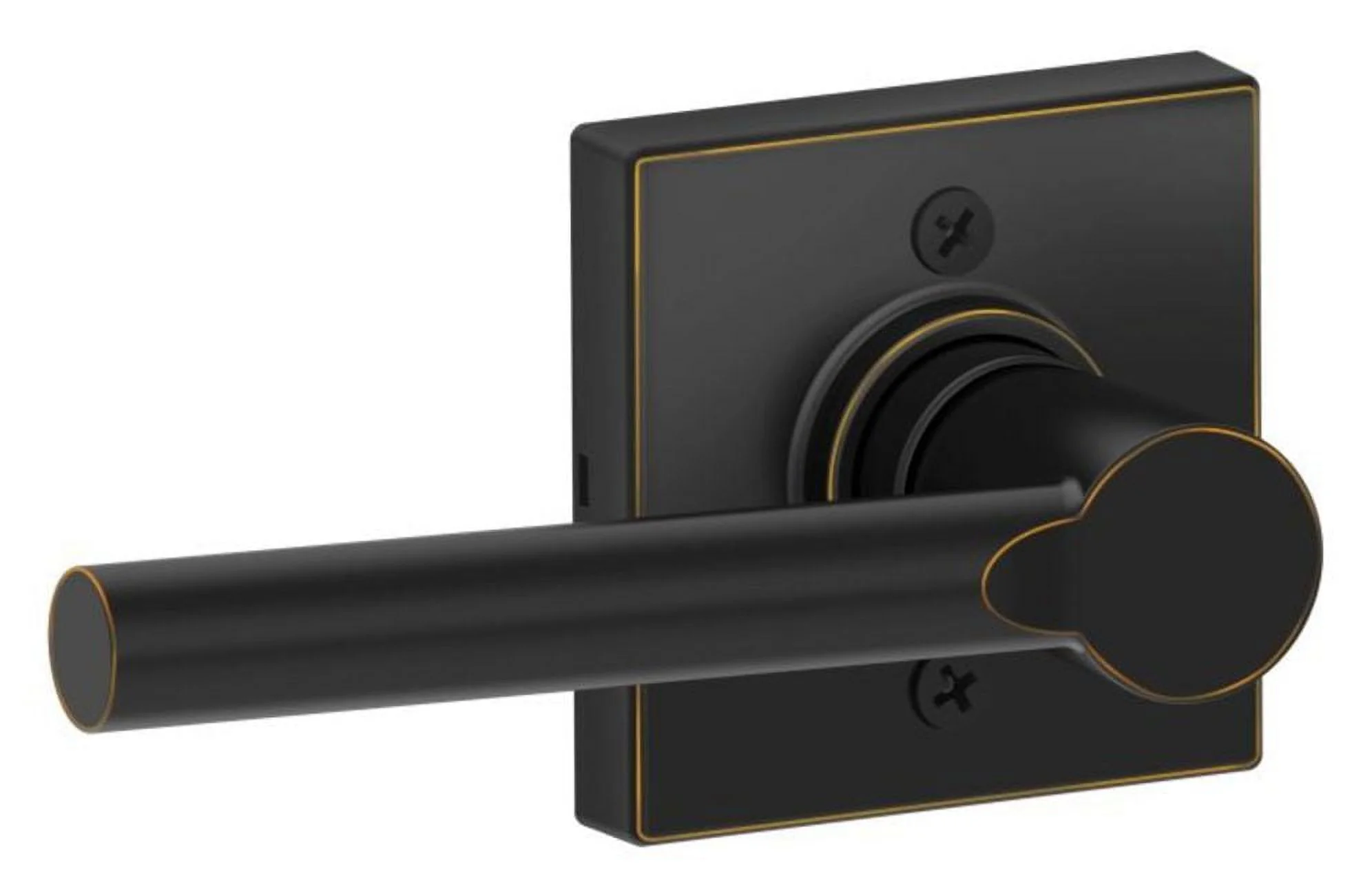 Schlage J170-Brw-Col Broadway Non-Turning One-Sided Dummy Door Lever - Bronze