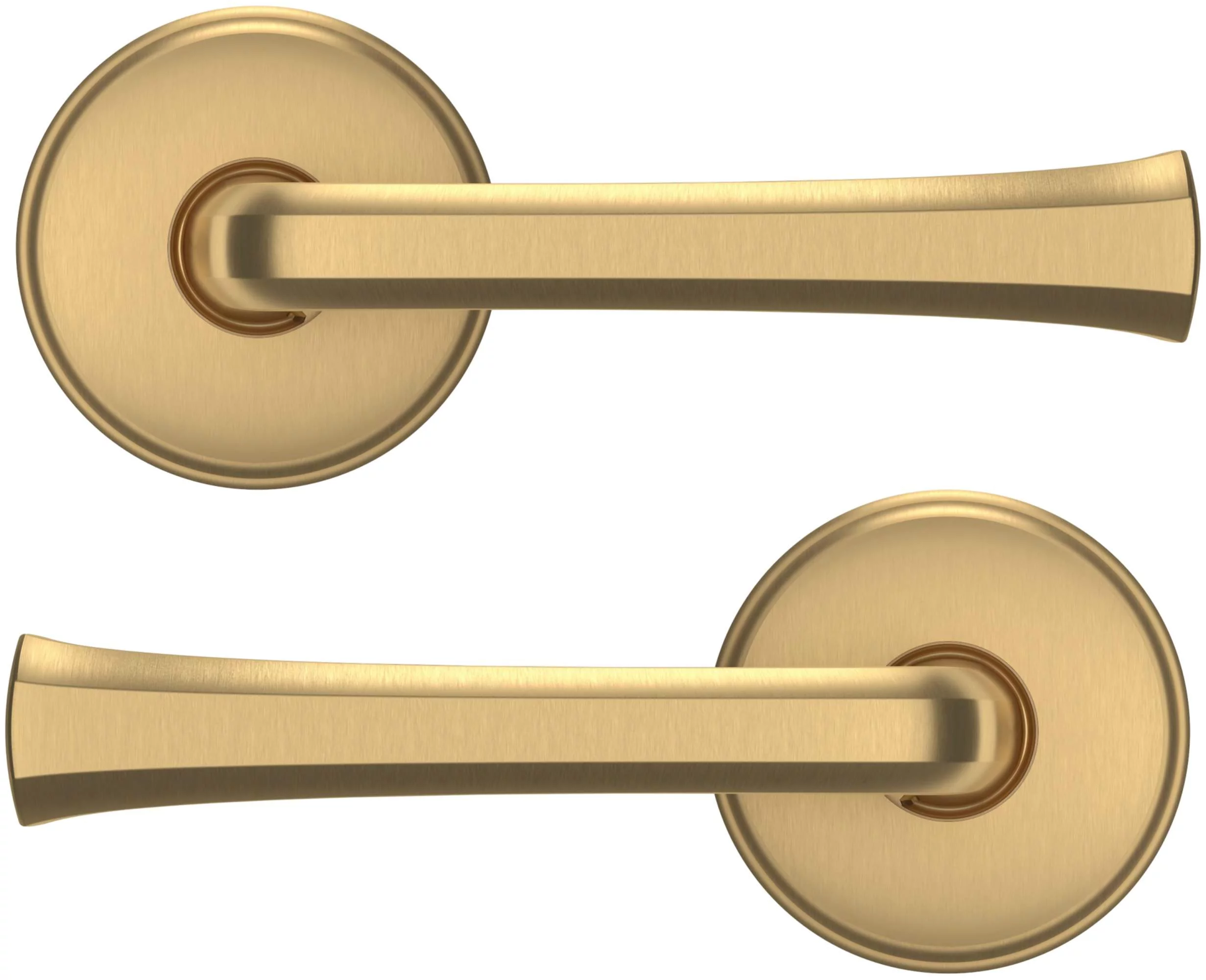 Baldwin 5112.Pass 5112 Passage Door Lever Set - Bronze