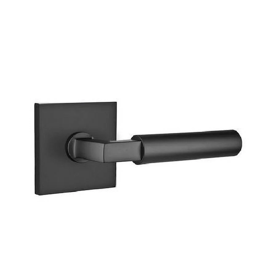 Emtek Flat Black Passage 5110HECUS19RH 5110HECUS19RH