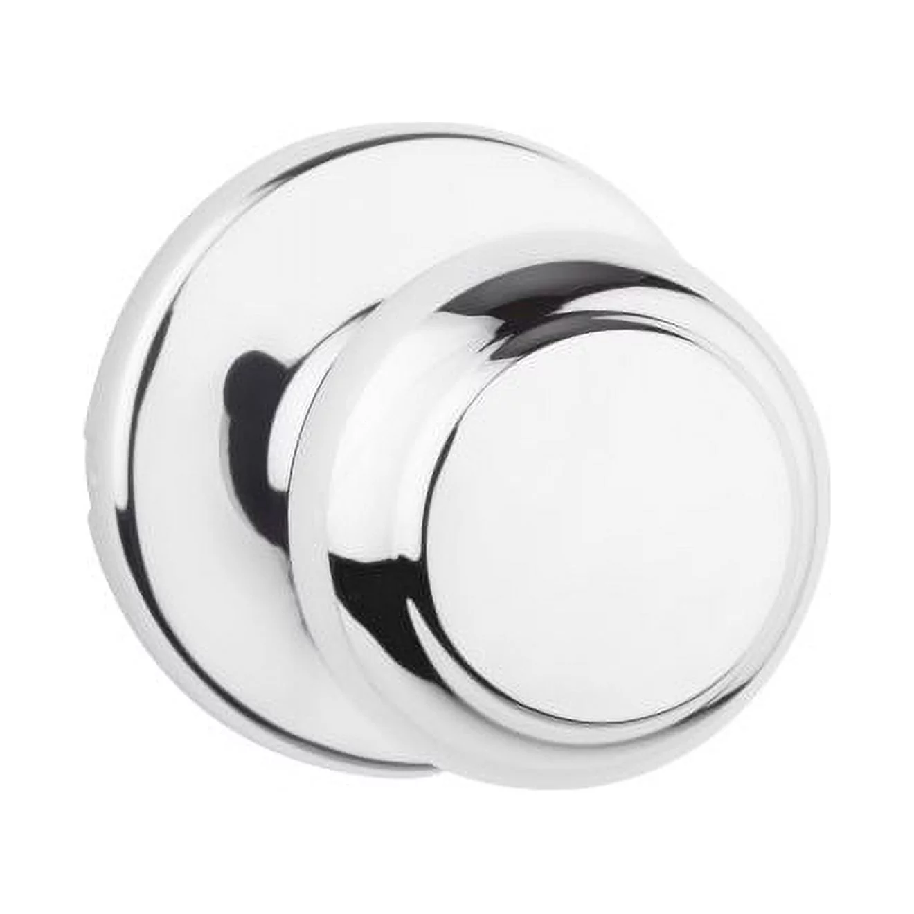 Cove Knob Half Dummy in Bright Chrome