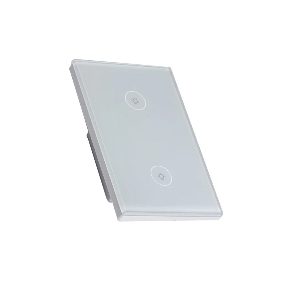axGear WiFi Smart Wall Touch Light Switch Glass Panel Wireless Remote Control