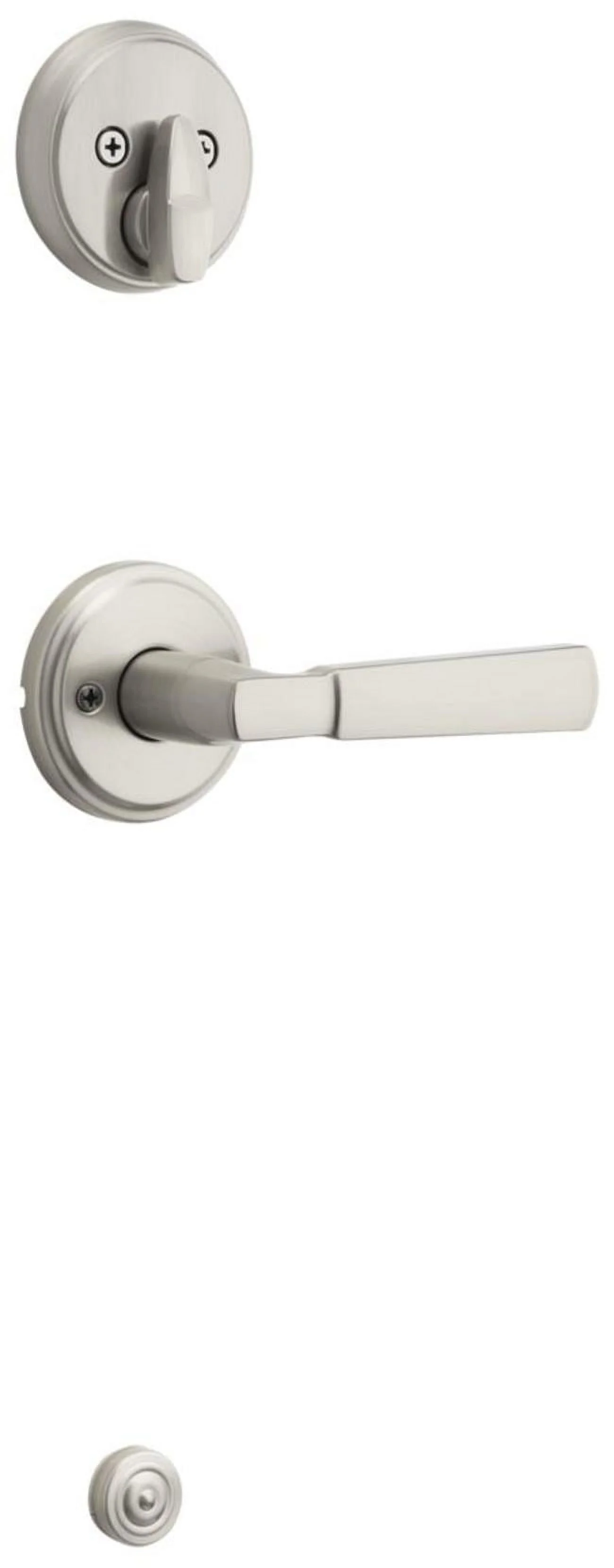 Kwikset 971Phl Perth Lever Single Cylinder Interior Pack - Nickel