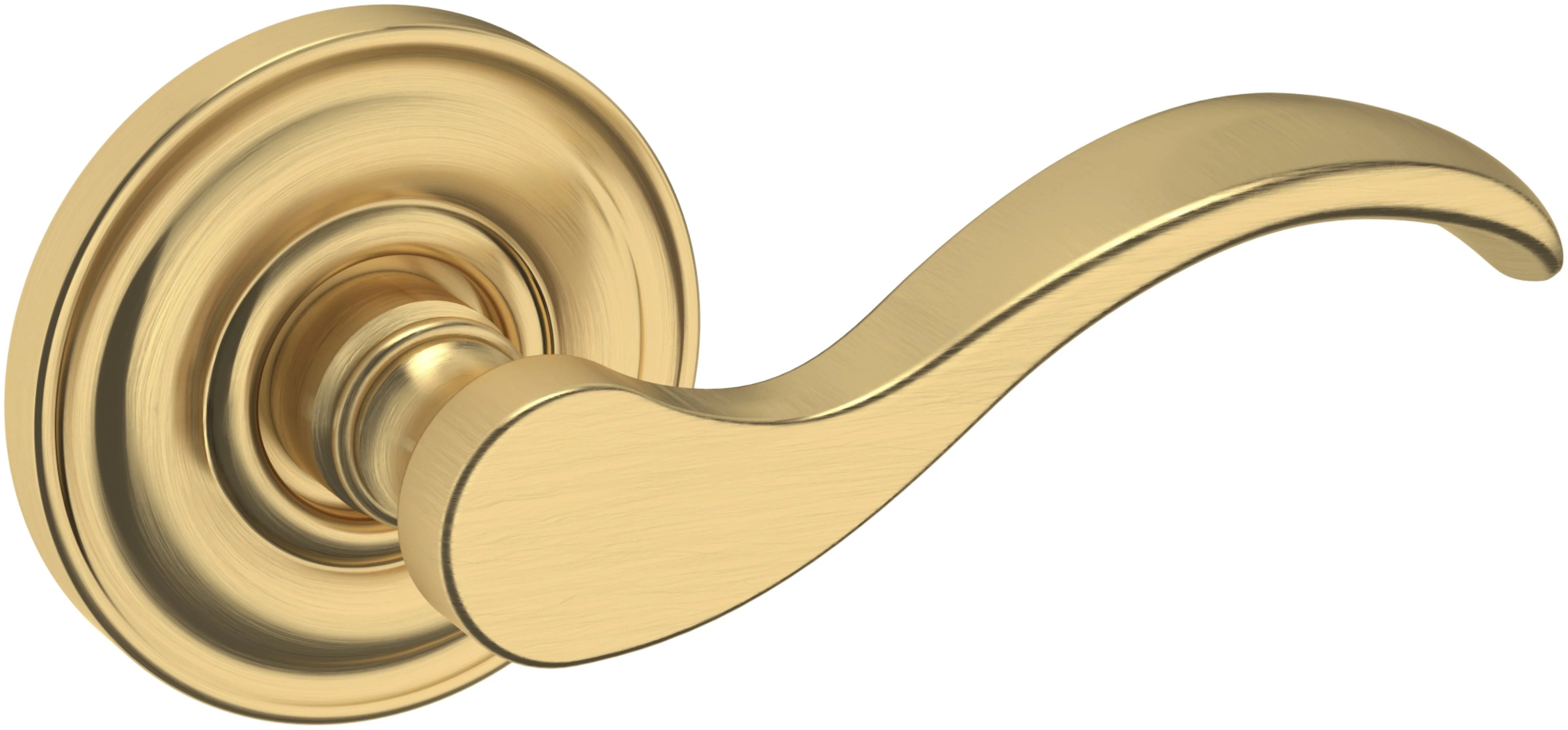 Baldwin 5455V.Pass 5455V Passage Door Lever Set - Brass