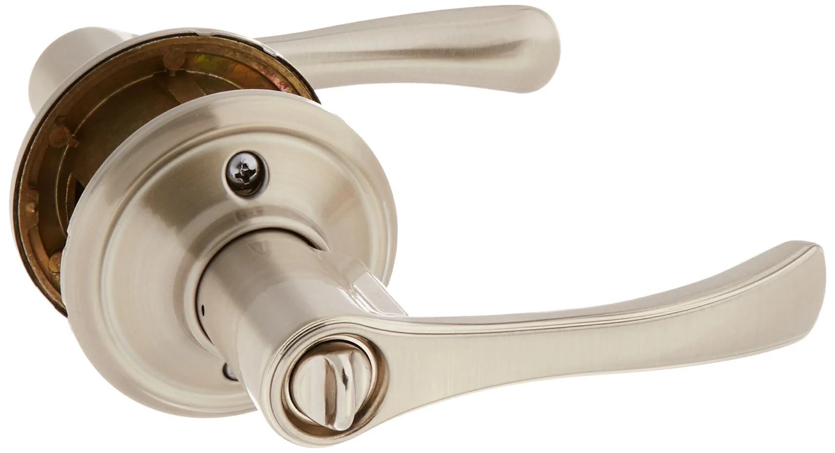 Schlage F51A F Series Avila 619 Entry Door Lock Satin Nickel
