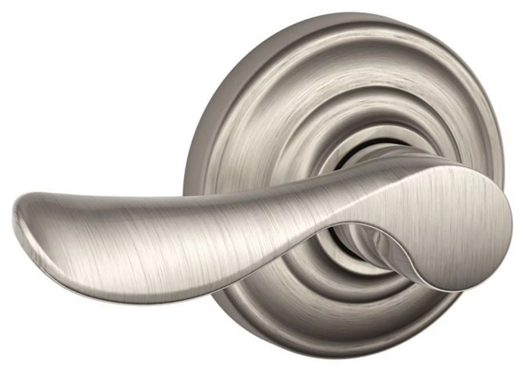 Schlage Fa170-Chp-Lh Champagne Left Handed Non-Turning One-Sided Dummy Door Lever - Nickel