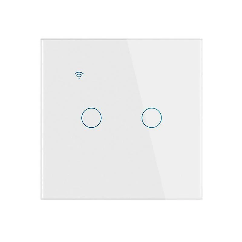 Tuya Wifi Smart Touch Switch 1/2/3 Gang Light Switch Wall Button