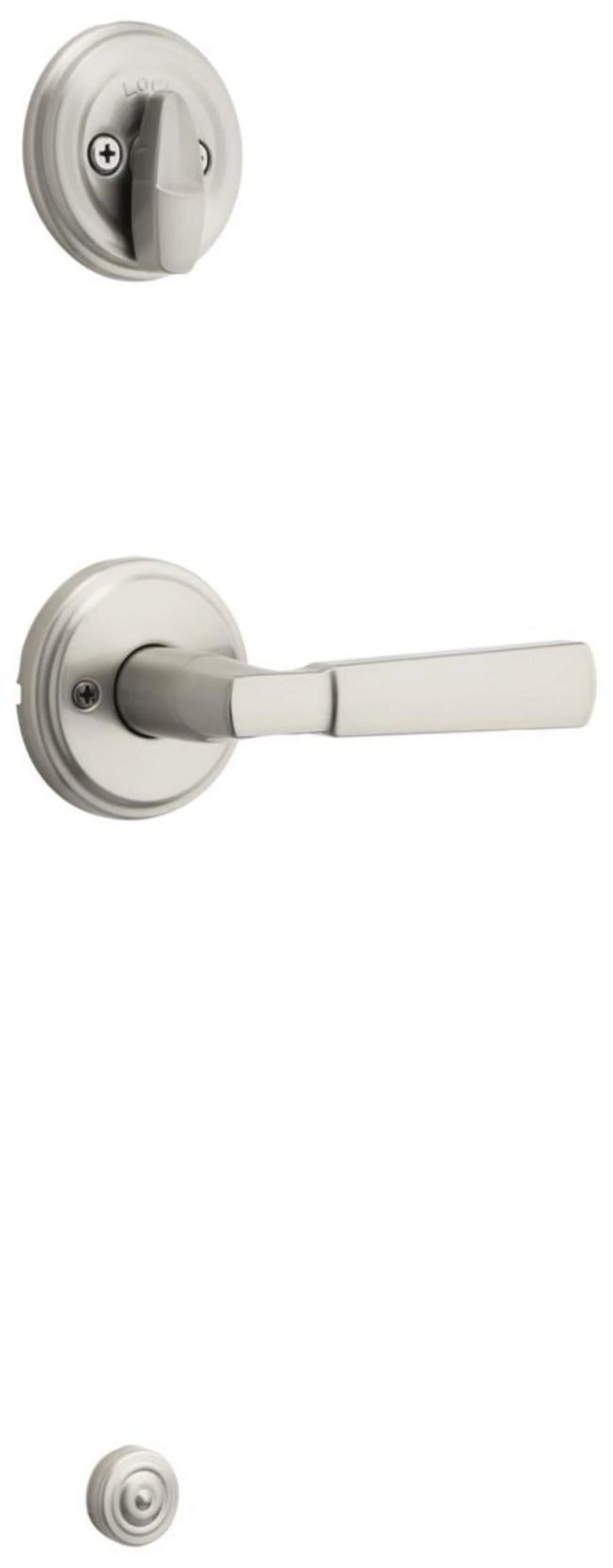 Kwikset 966Phl.Univ Perth Lever Single Cylinder Interior Pack - Nickel