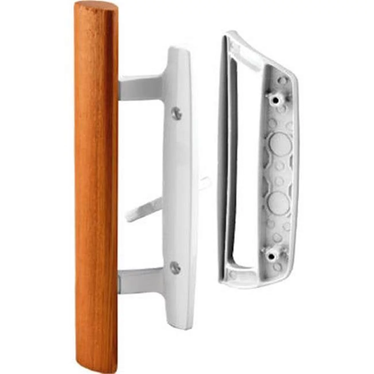 143532 Sliding Patio Door Handle Set, White