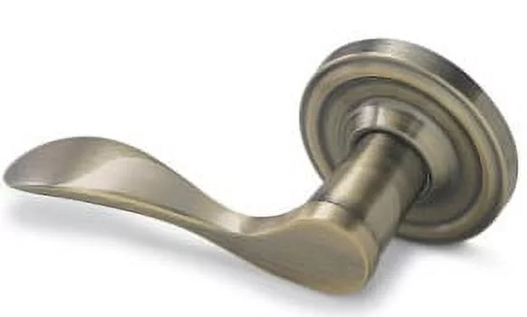 Weslock L0605UA--0020 Left Hand Bordeau Half Dummy Lock Antique Brass Finish