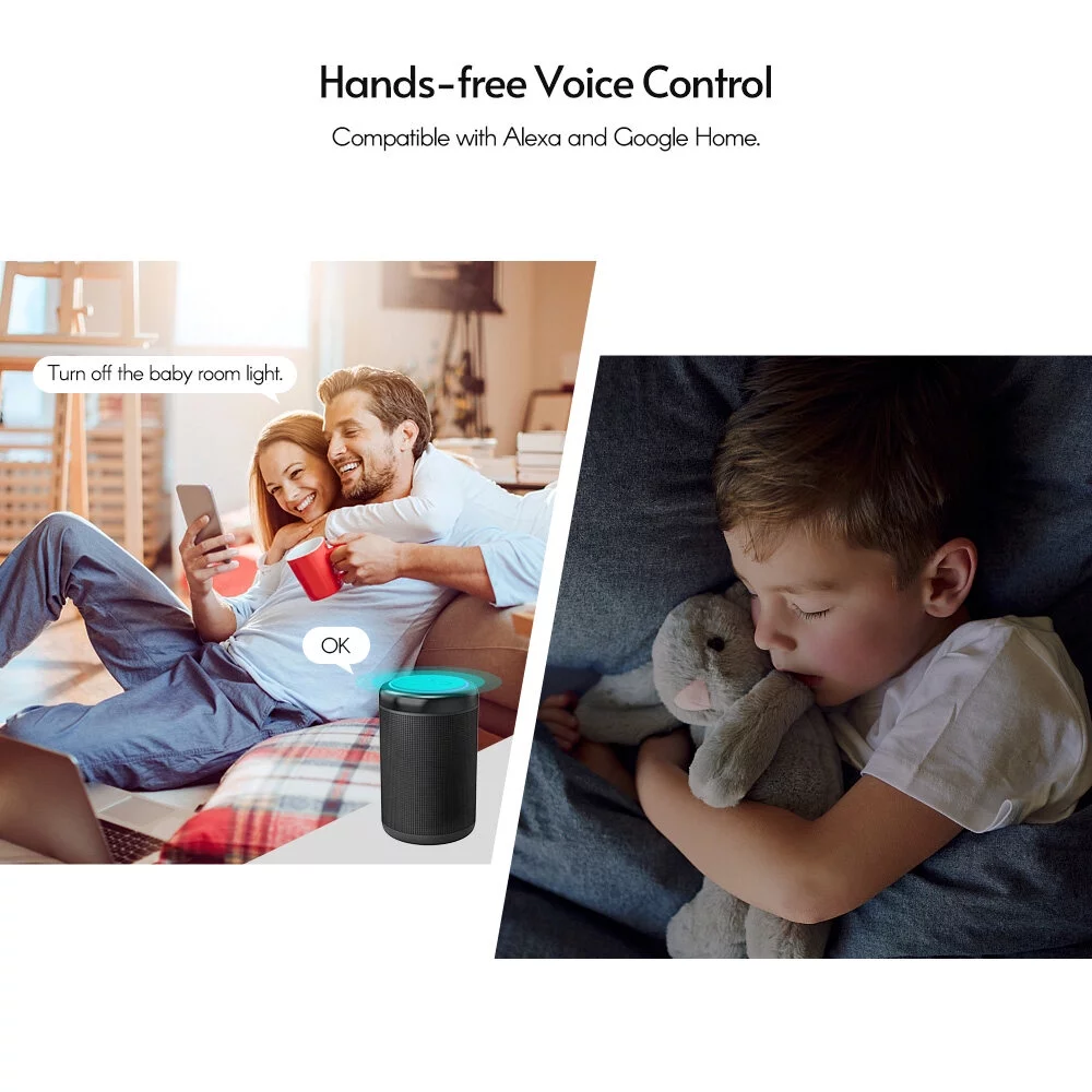 Smart Switch,Compatible With Countdown With Countdown Needs Hub Required 95-250v Switch Switch Voice Wi-fi Switch Compatible With Needs Wire No Wire No Hub No Hub Required Huiop Dsfen