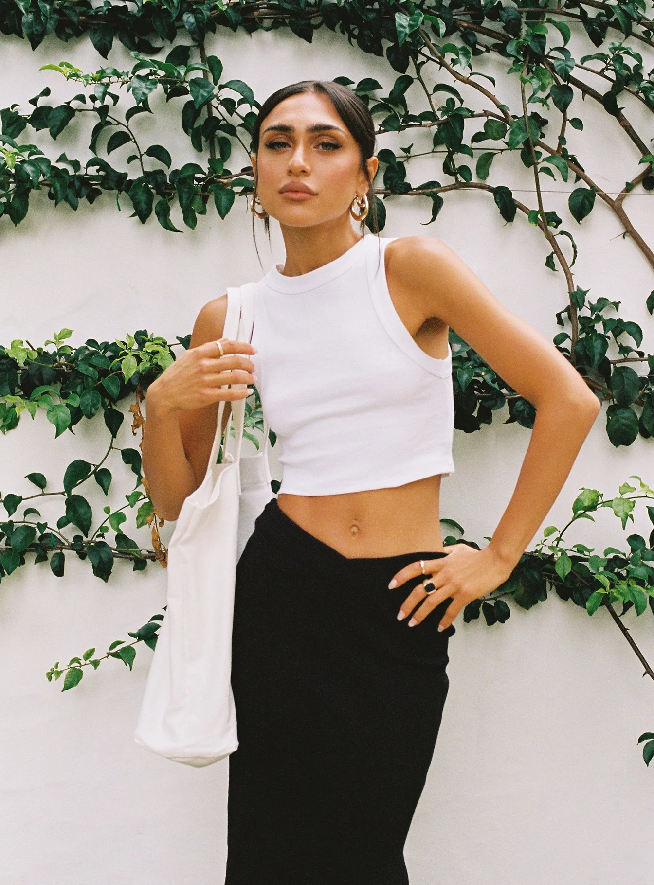 Organic Classic Tank Top White