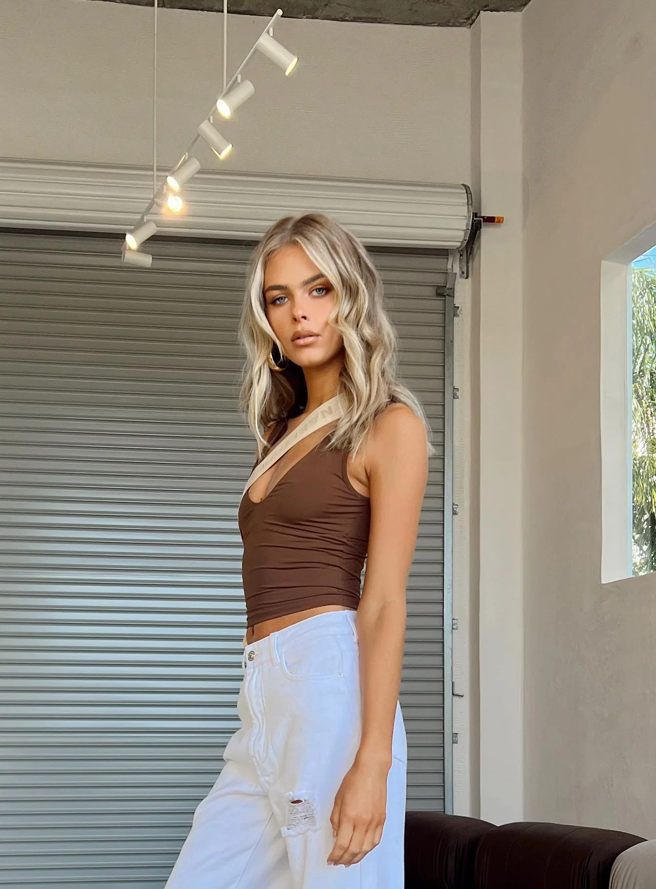 Redan Eco Nylon Top Chocolate