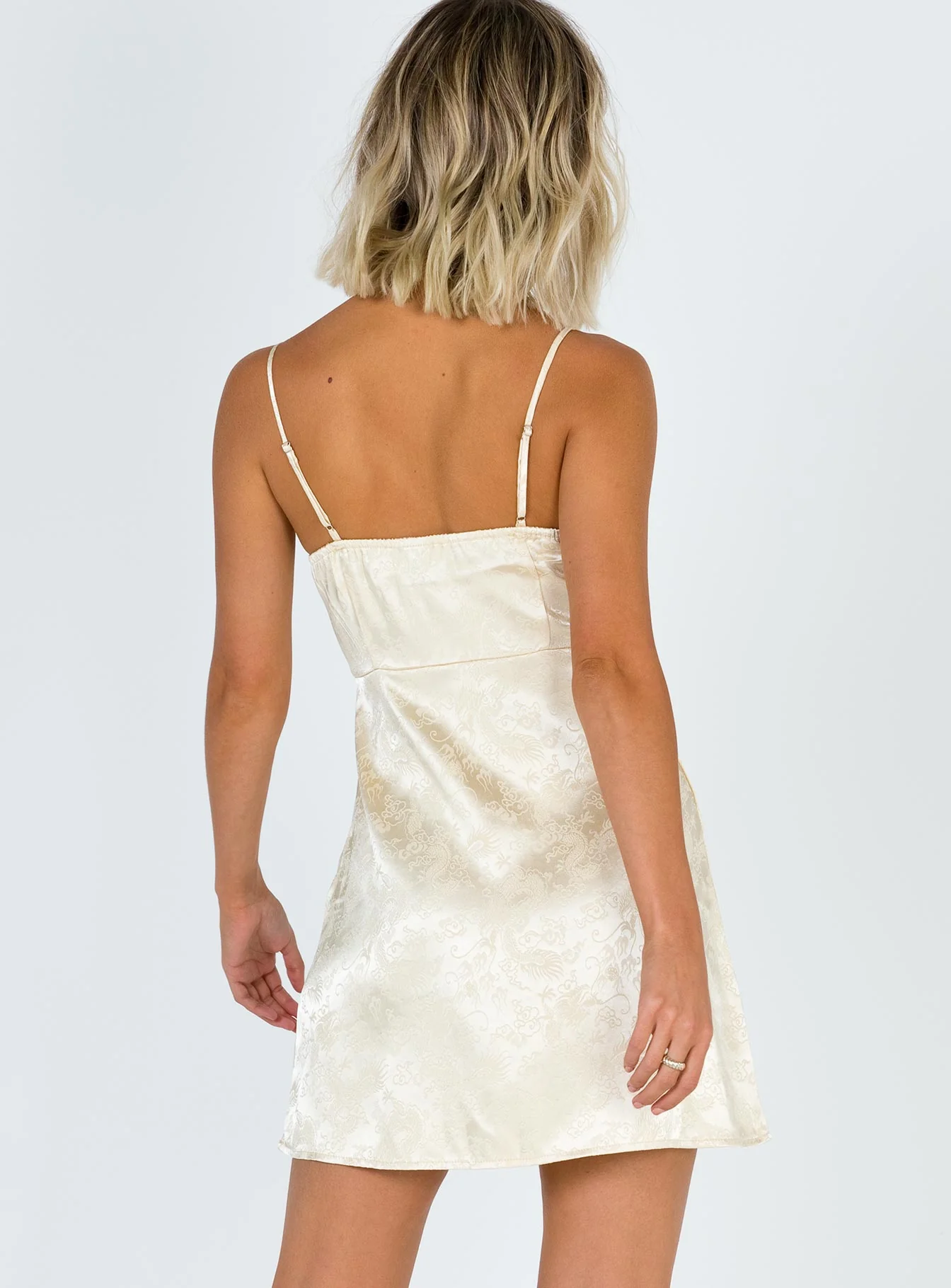 Champagne Pop Mini Dress