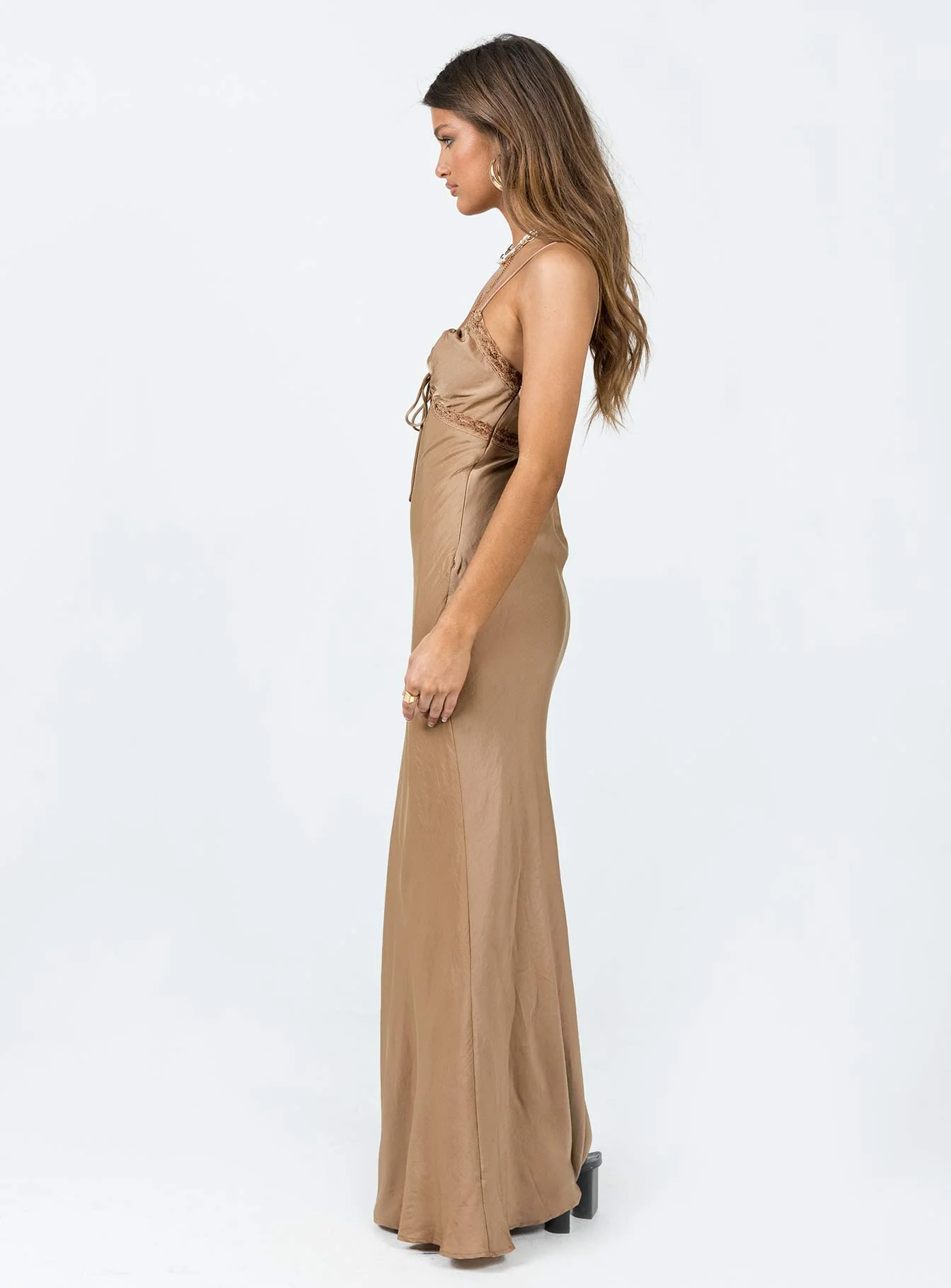 Emily Maxi Dress Brown
